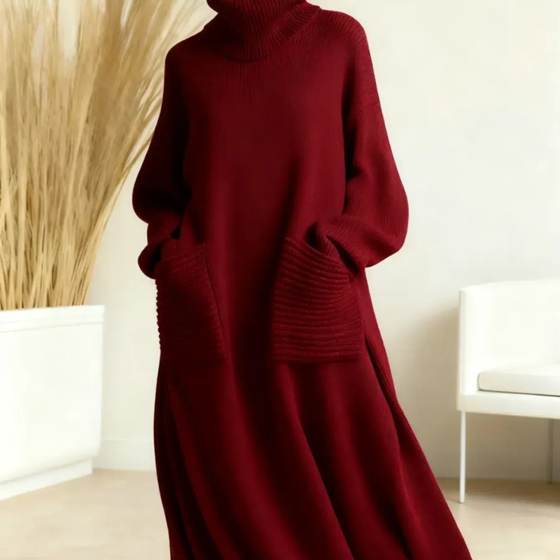 Astrid™ – Rennon väljä neulemekko